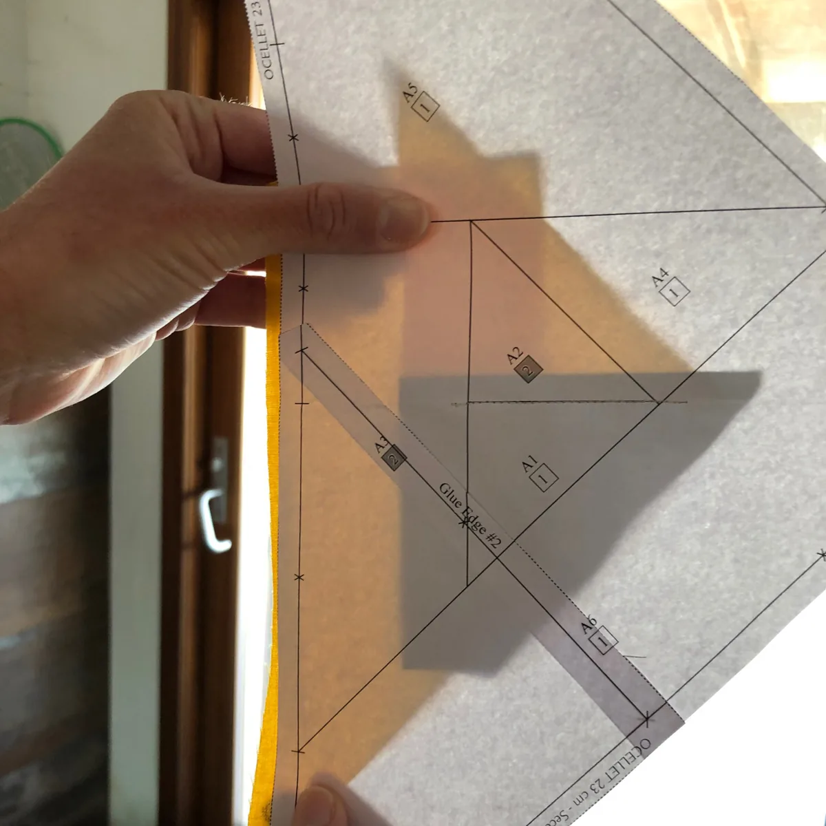 Place A3: foundation paper piecing tutorial, photo 2
