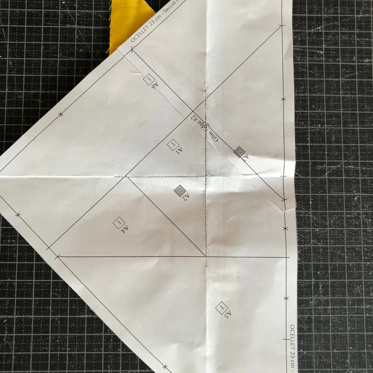 Stitch A3: foundation paper piecing tutorial, photo 2
