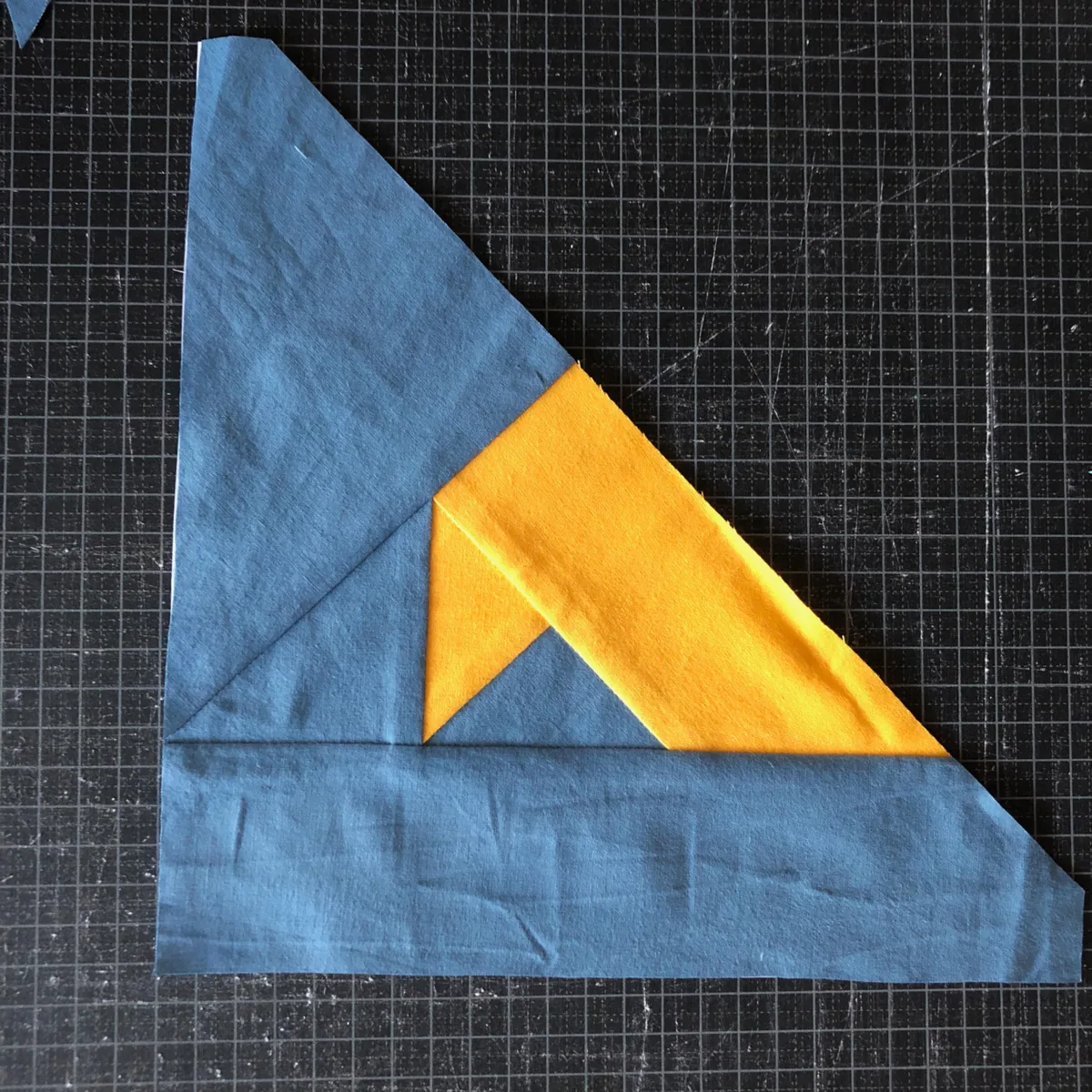 Finish Section A and Sew Section B: foundation paper piecing tutorial, photo 5